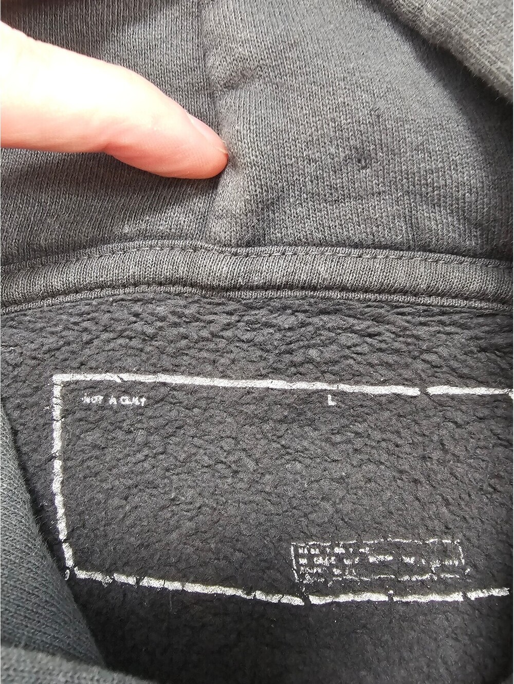 Saint JHN 21' 'In Case We Both Die Young' Tour Hoodie Grey - Picture 11 of 15